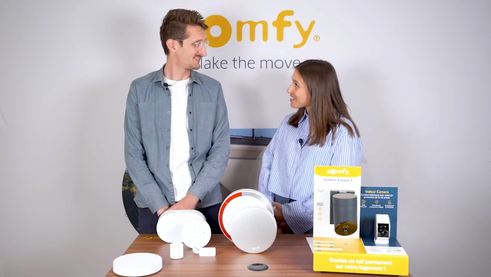Live shopping Somfy – Télésurveillance